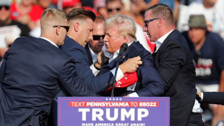 Testigo vio a un hombre armado cerca de la zona del mitin de Trump