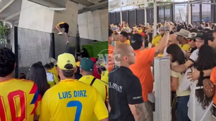 Aficionados de Colombia se cuelan a la Final de la Copa América