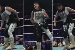 Dominik Mysterio pisa camiseta de Rayados en la Arena Monterrey