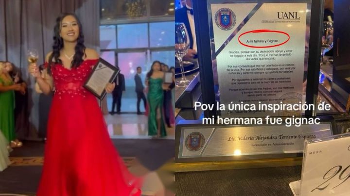 Se gradúa joven de la UANL y agradece a Gignac por su logro