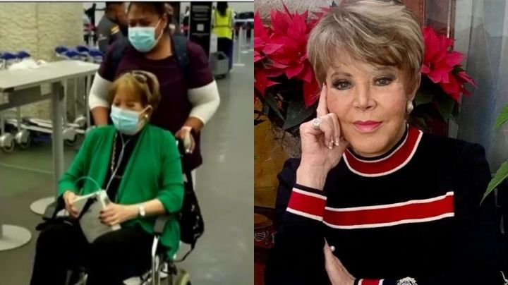 'Déjenme en paz': Lolita Ayala es captada usando silla de ruedas y tanque de oxígeno
