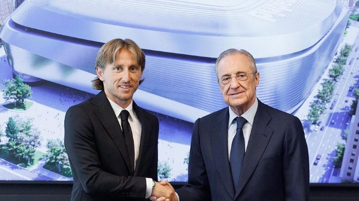 Luka Modric renueva con el Real Madrid hasta 2025