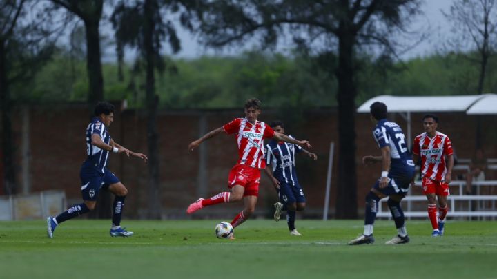 Necaxa humilla 7-1 a Rayados Sub-23 ¡Con dos autogoles de Tony Leone!
