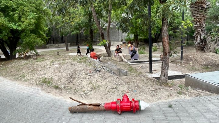 Abandonado y deteriorado: así luce el Parque Ciudadano en Monterrey