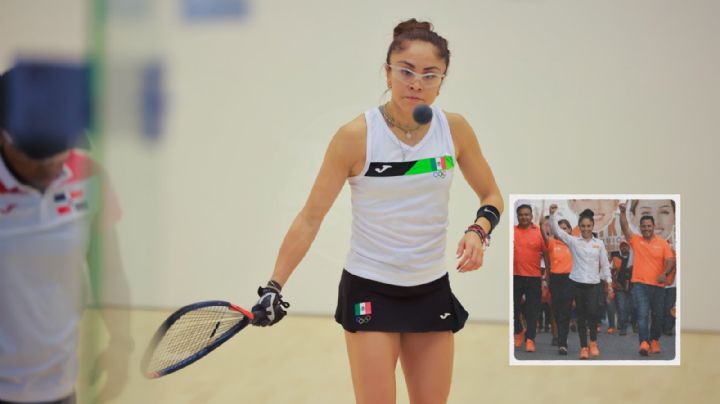 Paola Longoria cumple 35 años de edad, entre el deporte y la política