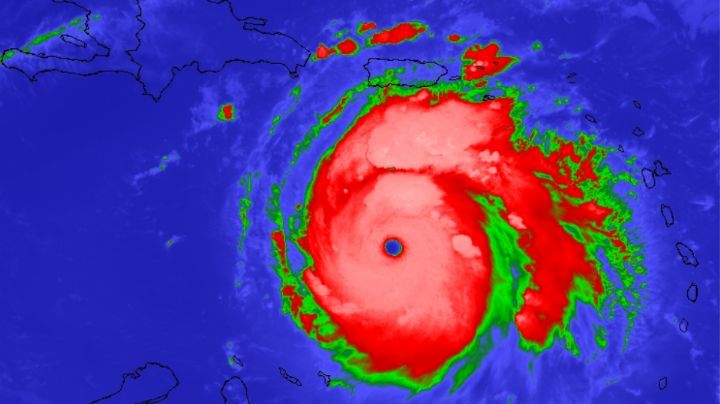 Beryl: Así se ve el huracán categoría 5 desde el espacio