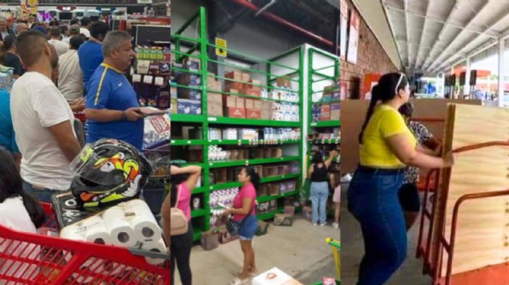 Beryl motiva compras de pánico en Q. Roo y Yucatán