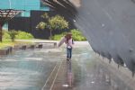 Azota fuerte lluvia en Monterrey y su área metropolitana