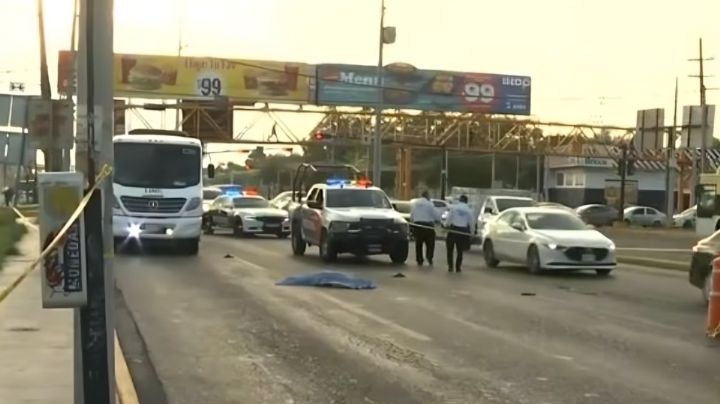 Muere hombre tras ser atropellado en la avenida Sendero en Escobedo