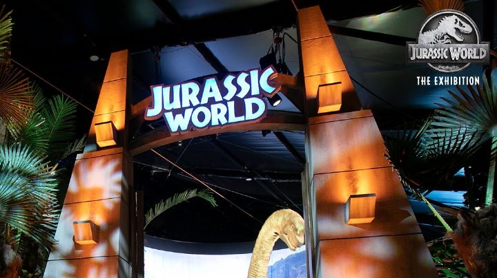 Roban un dinosaurio en exhibición de Jurassic World en CDMX