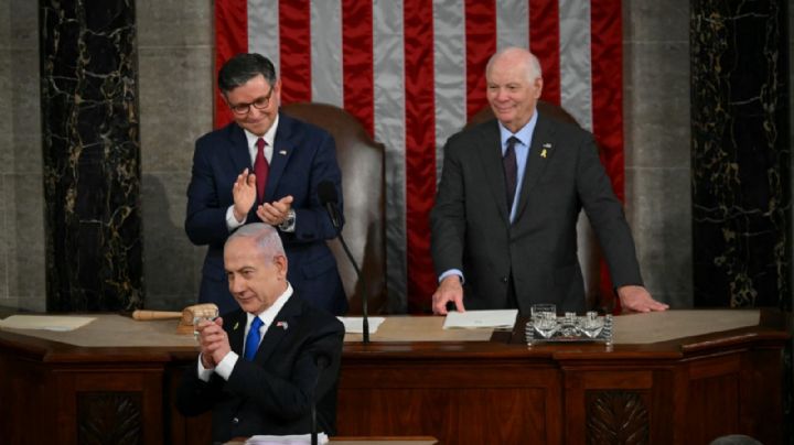 Netanyahu mantendrá la ofensiva en Gaza hasta la 'victoria total' dice ante el Congreso de EU