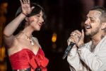 Captan a Ángela Aguilar y a Christian Nodal en el desfile militar de CDMX