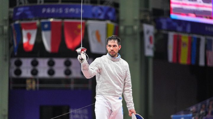 París 2024: Gibrán Zea, esgrimista mexicano, finaliza su participación