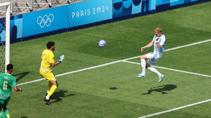 París 2024: Argentina se recupera y vence a Irak en los Juegos Olímpicos