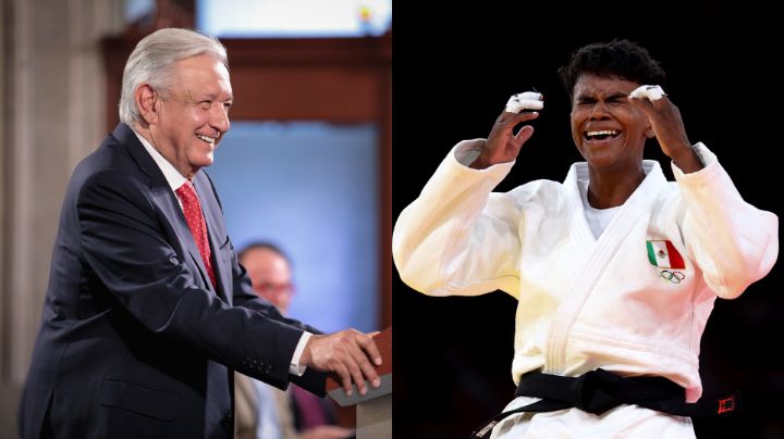 AMLO reconoce a Prisca Awiti, medallista olímpica mexicana