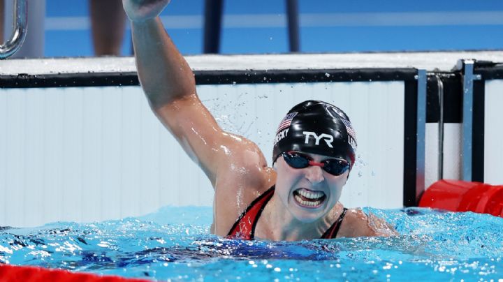 París 2024: Katie Ledecky iguala récord de medallas de oro olímpicas femeninas