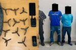 Fuerza Civil arresta a dos hombres en Anáhuac y a uno en Cadereyta
