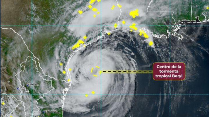 Beryl se dirige hacia la costa de Texas, ¿Qué impacto tendría en Nuevo León?