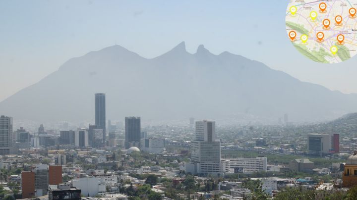 Mala calidad del aire sigue firme en la zona metropolitana de Monterrey