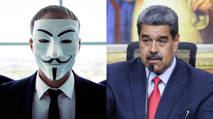 Anonymous va contra Maduro y tira sitios oficiales del gobierno de Venezuela
