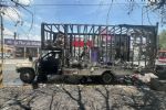 Se incendia camión de mudanza en San Nicolás