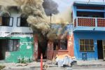 Fuga en tanque de gas provoca incendio en una casa de Monterrey