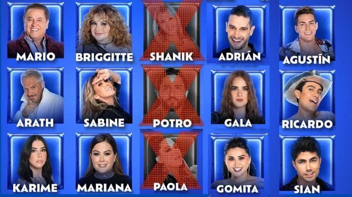 Filtran lista con supuesto orden de eliminados de 'La Casa de los Famosos'