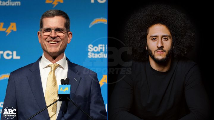 NFL: Harbaugh invita a Kaepernick a ser parte de su staff en los Chargers