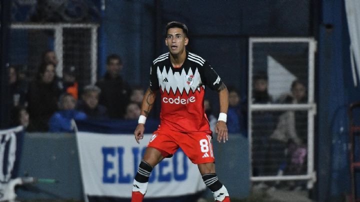 Argentina: Maxi Meza debuta con River Plate y deja buenas sensaciones