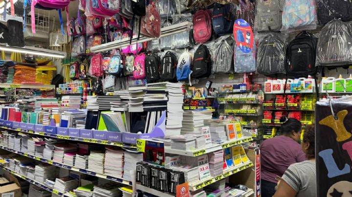 Aumentan 20 % las ventas de útiles escolares una semana antes del regreso a clases