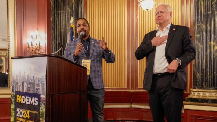 Tim Walz es confirmado como candidato a la vicepresidencia de EU en fórmula con Kamala Harris