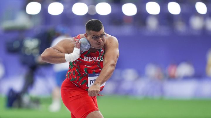 París 2024: Uziel Muñoz clasifica a la final de lanzamiento de bala