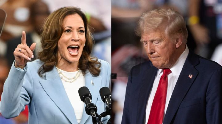 Kamala Harris dice que estará en debate aunque Donald Trump no asista
