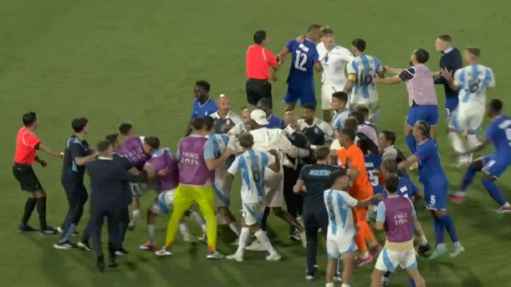 París 2024 Futbol: Argentina cae eliminada ante Francia y se arma la bronca