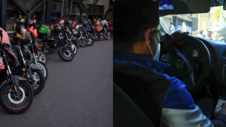 2.5 millones de mexicanos laboran como taxistas o repartidores por app en últimos 3 meses