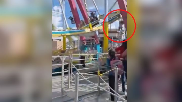Video: Muere mujer tras caer de rueda de la fortuna en San Luis