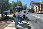 Protestan en Monterrey contra reforma al Poder Judicial propuesta por Gobierno Federal