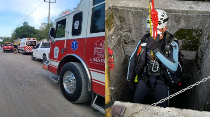 Rescatan en helicóptero a mujer que cayó mientras recorría Matacanes, en Santiago, NL