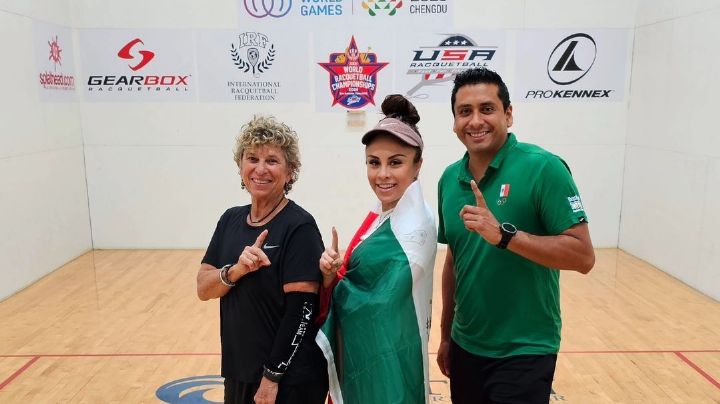 Paola Longoria gana su sexto campeonato del mundo en ráquetbol