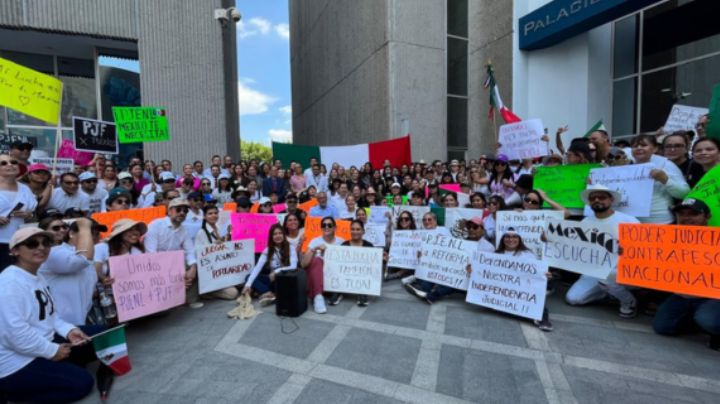 Trabajadores del PJF piden el apoyo de colegas del PJE