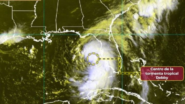 Estiman que tormenta Debby se convierta en huracán, ¿Cuándo tocará tierra en Florida?