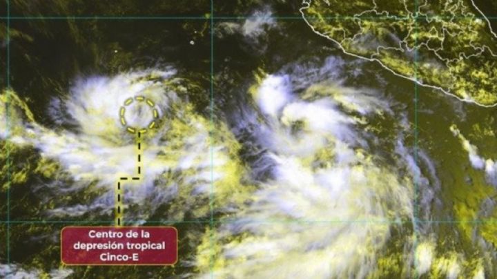 Se forma una nueva depresión tropical en el oceáno Pacífico, ¿Cuál es su trayectoria?