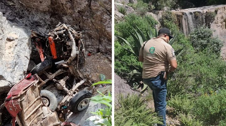 Familia de Nuevo León sufre accidente en Real de Catorce; 2 personas murieron