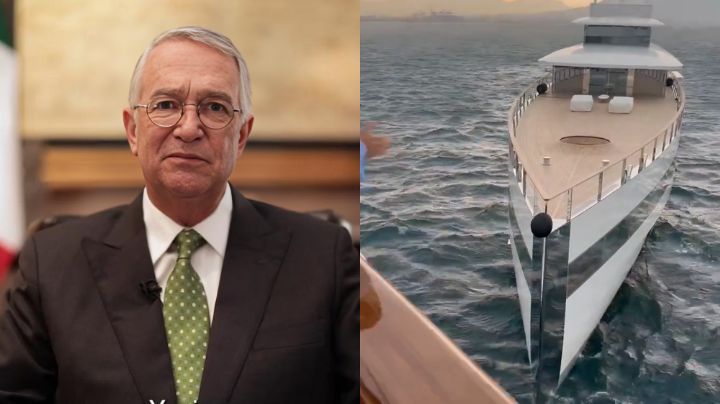Video: Yate de Steve Jobs le pega a barco de Salinas Pliego en Nápoles