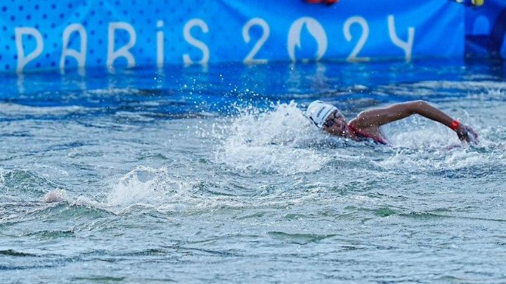 París 2024: Paulo Strehlke finaliza lugar 12 en natación de aguas abiertas