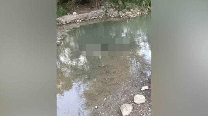 Hallan a hombre muerto en el río Valle del Roble en Cadereyta