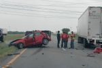 Hombre pierde el brazo tras aparatoso accidente vial en Escobedo