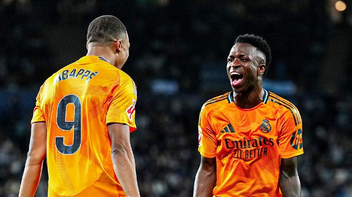 Vinicius y Mbappé guían al Real Madrid a la victoria ante la Real Sociedad