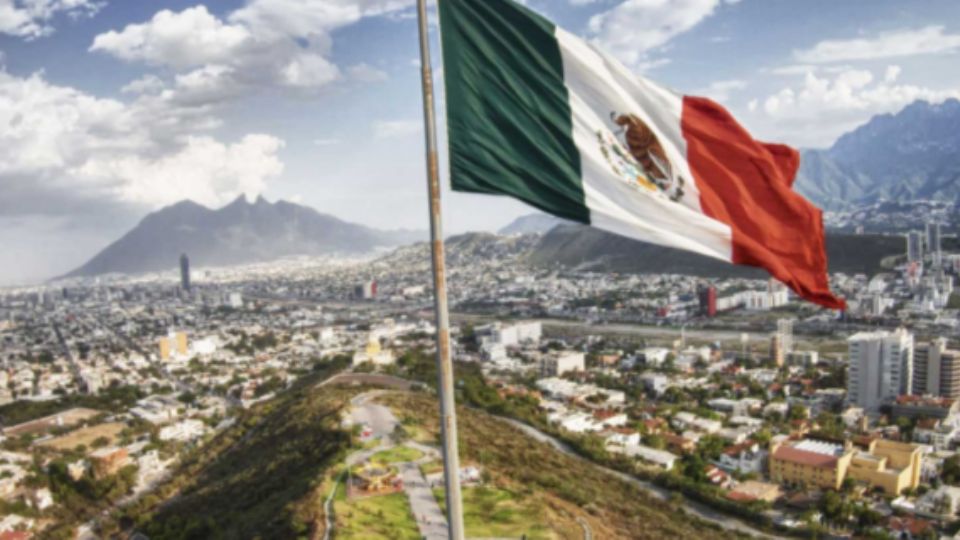 La ciudad de Monterrey vista desde el Mirador del Obispado.