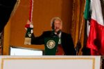 Con 24 vivas, así fue el último grito de AMLO desde Palacio Nacional